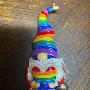Colorful Gnome Brooch